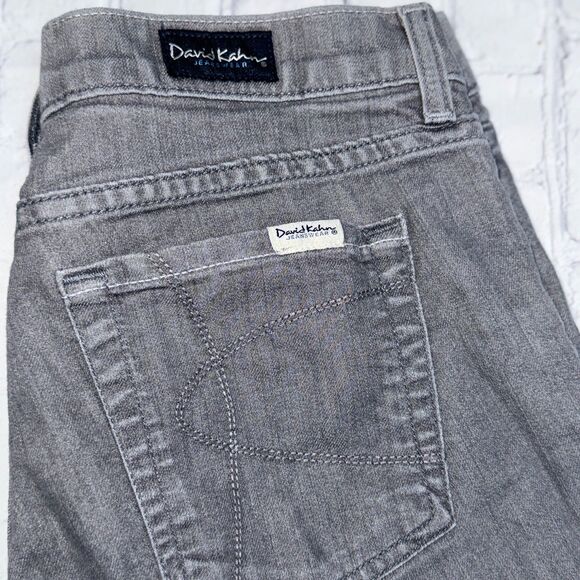 David Kahn Jeanswear Gray Straight Leg Jeans - Picture 7 of 7